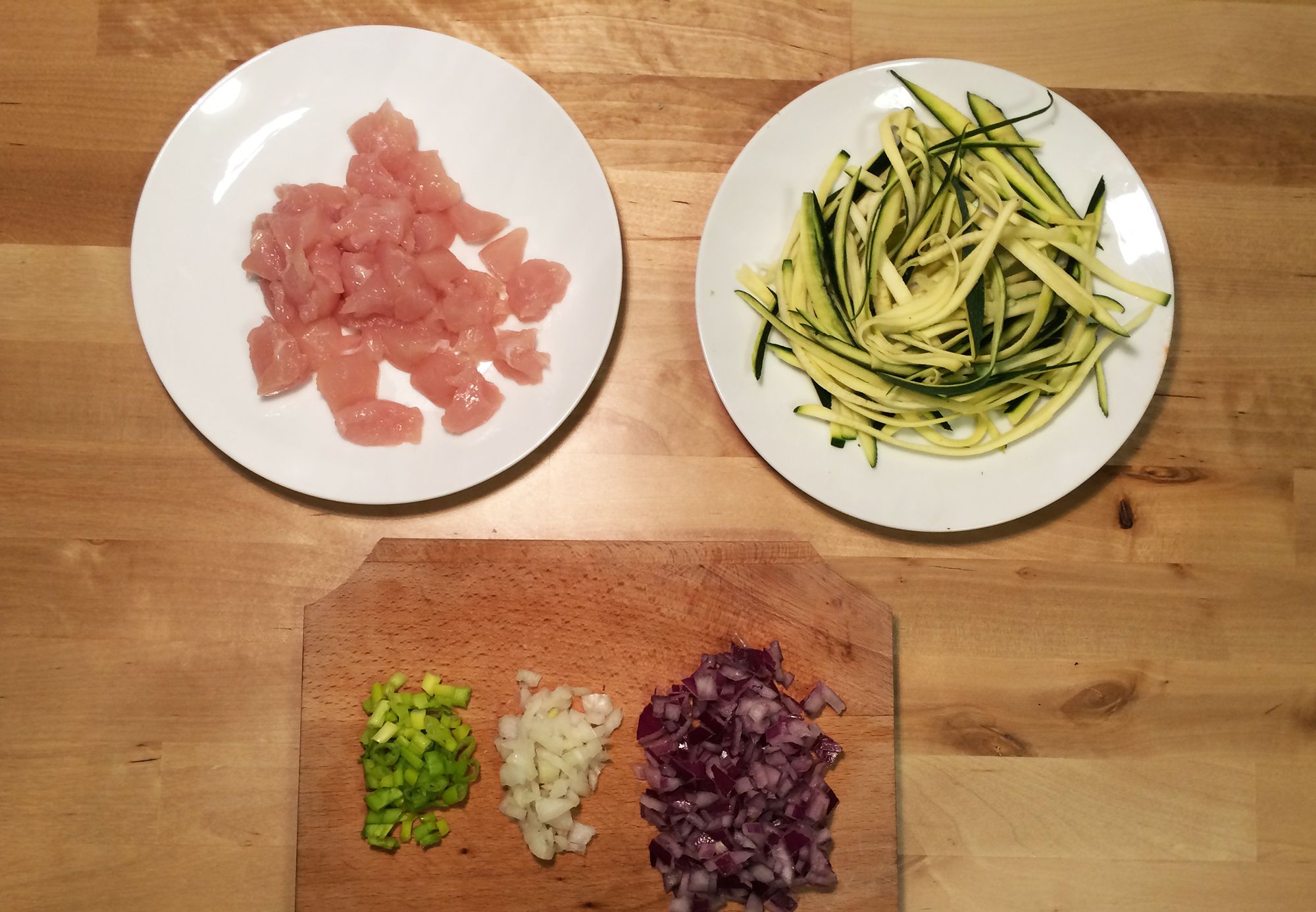 Noodles ingredients