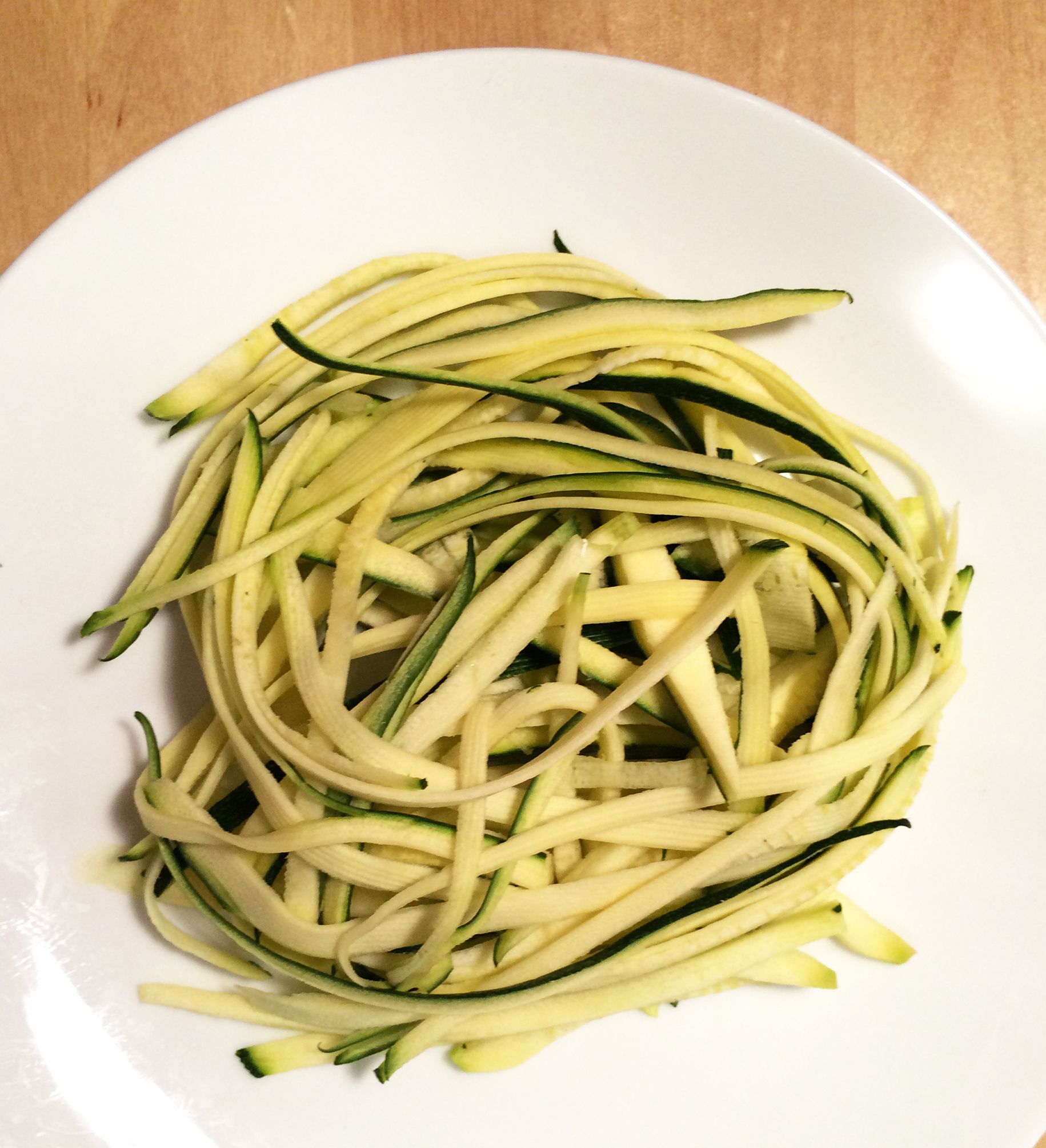 Zucchini noodles