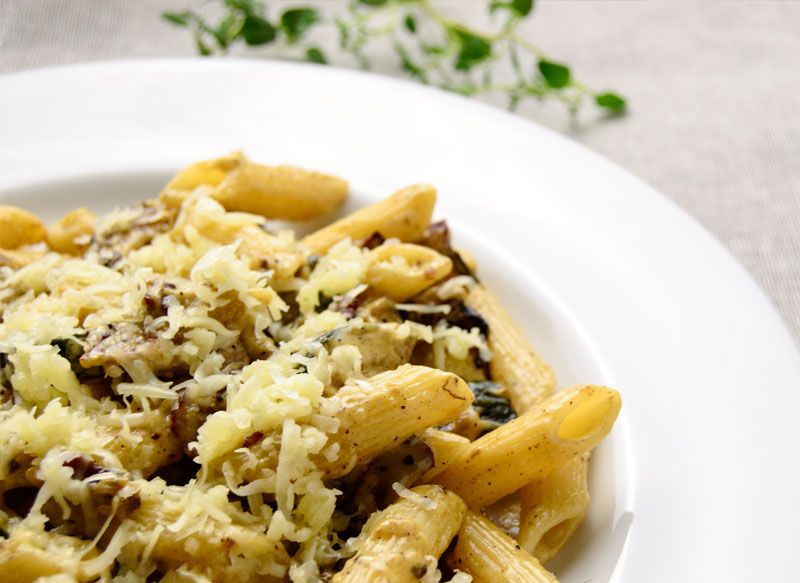 Zucchini Carbonara