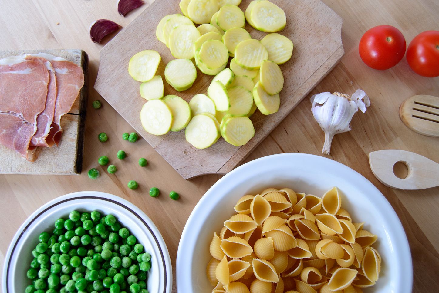 zucchini  pease ingredients