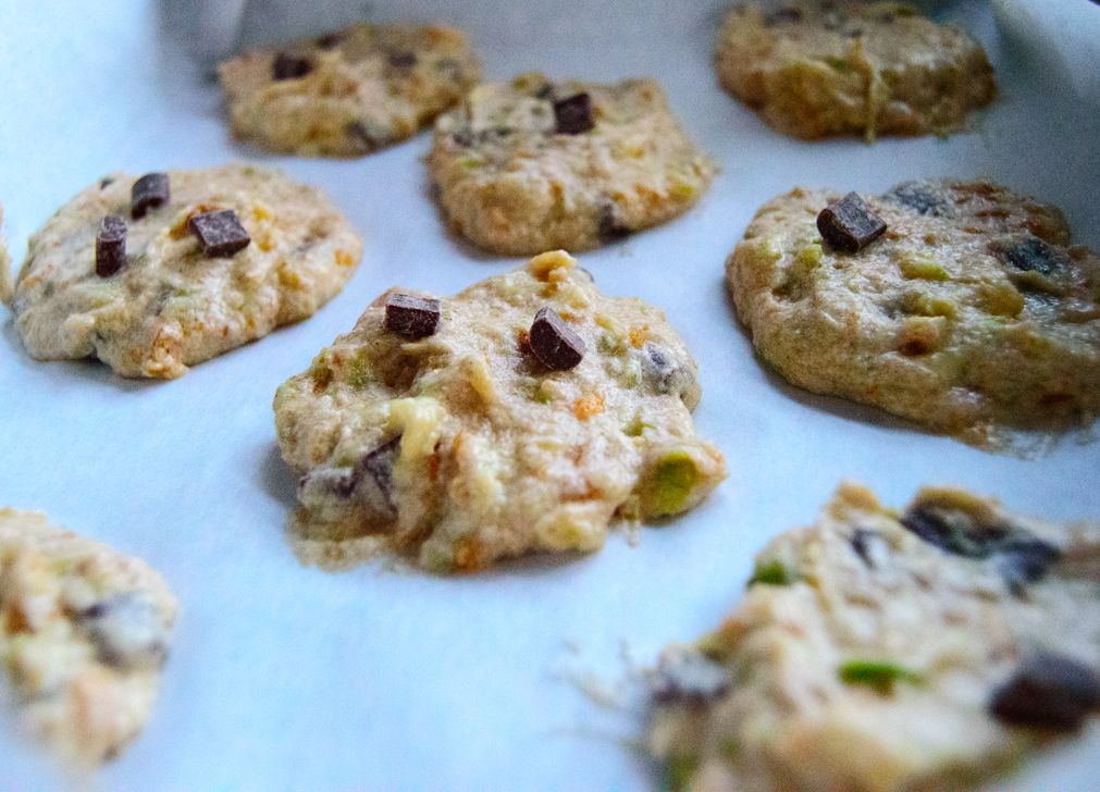 Zucchini oatmeal cookies