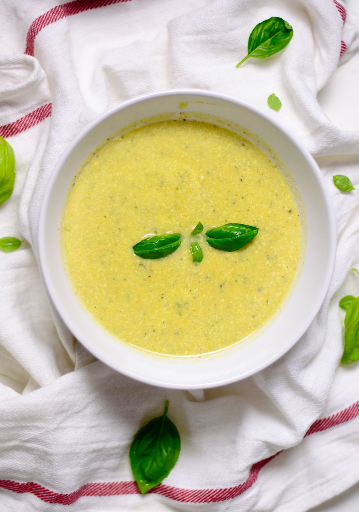 Zucchini and carrot soup