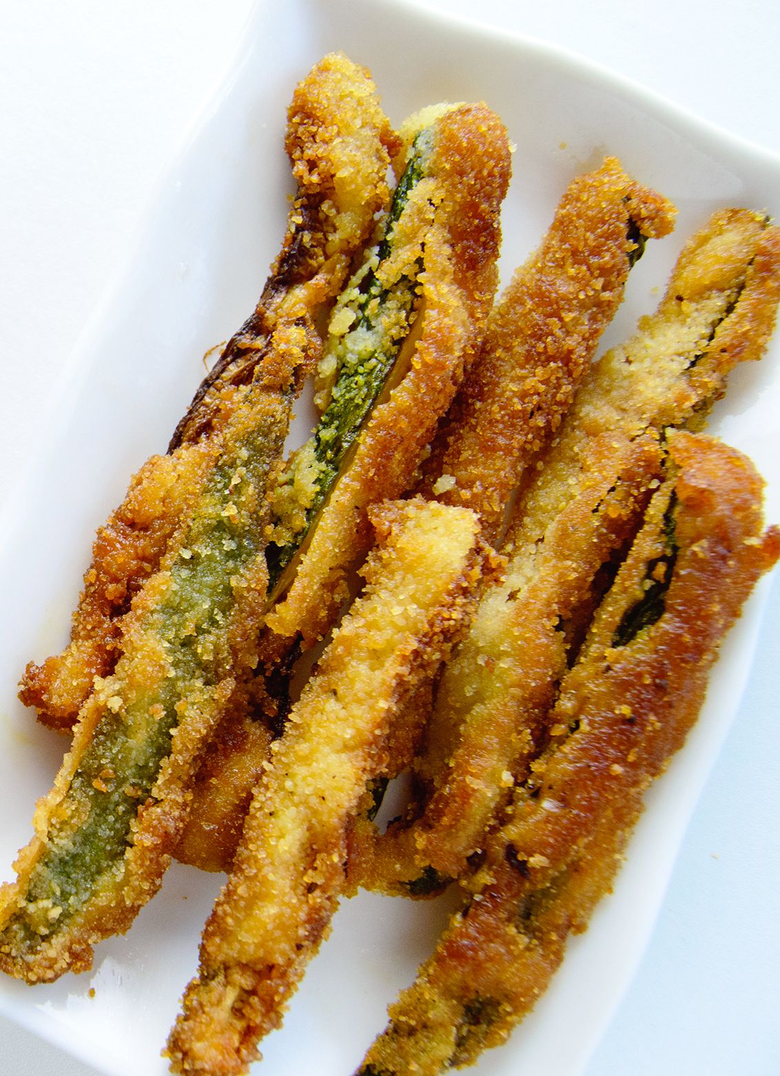 Zucchini fried sticks with dip | My zucchini recipes