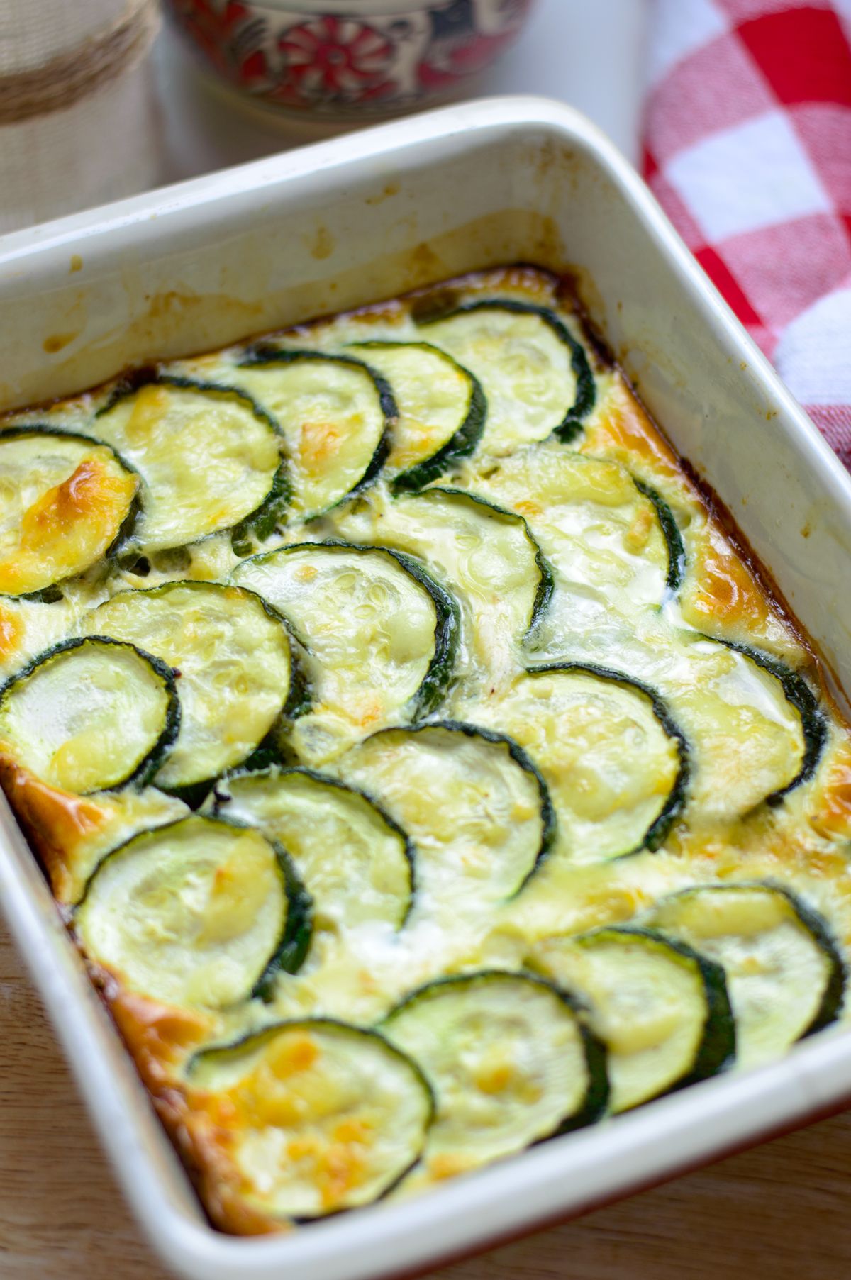 Zucchini chicken casserole