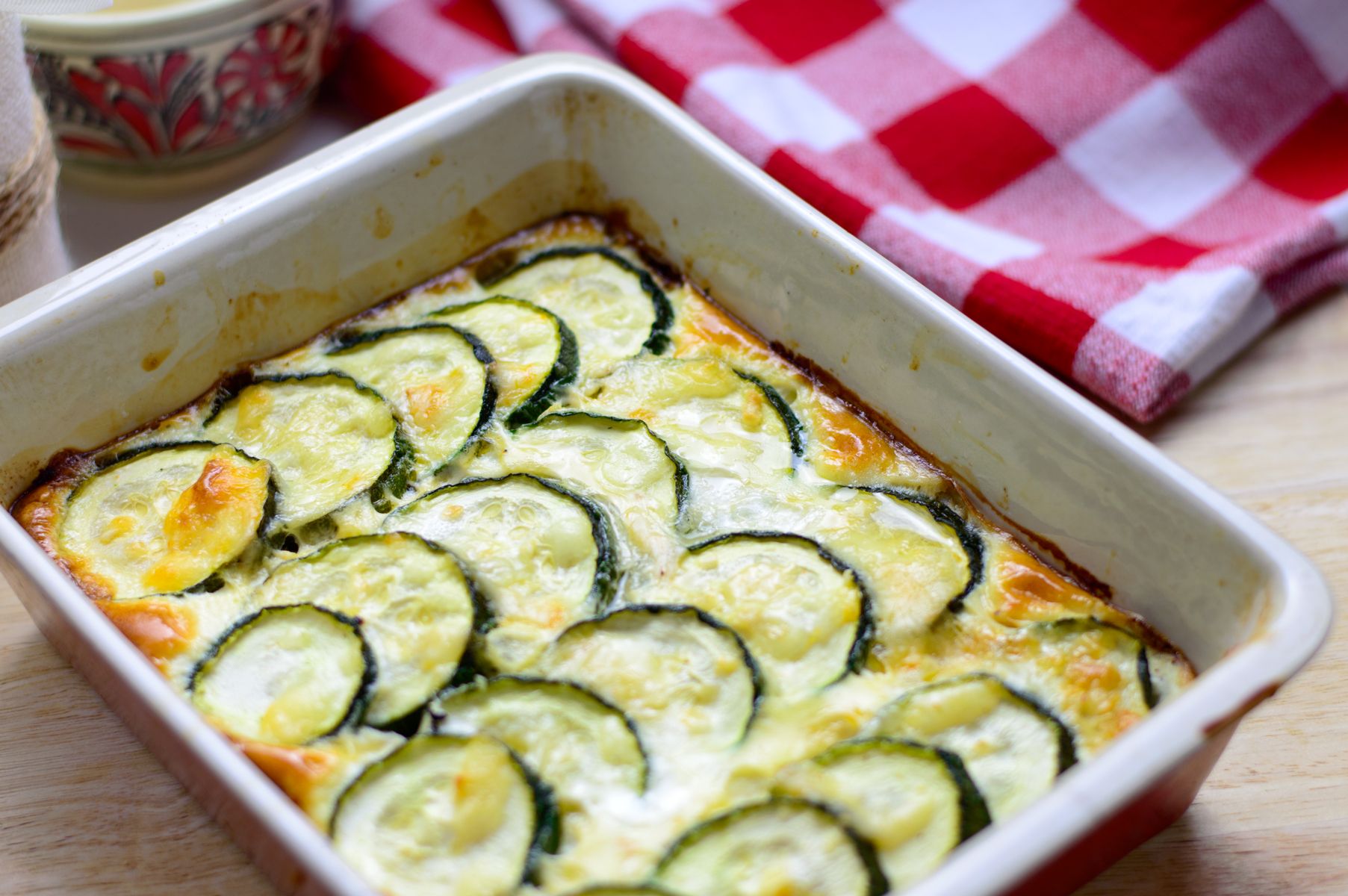 Zucchini chicken casserole