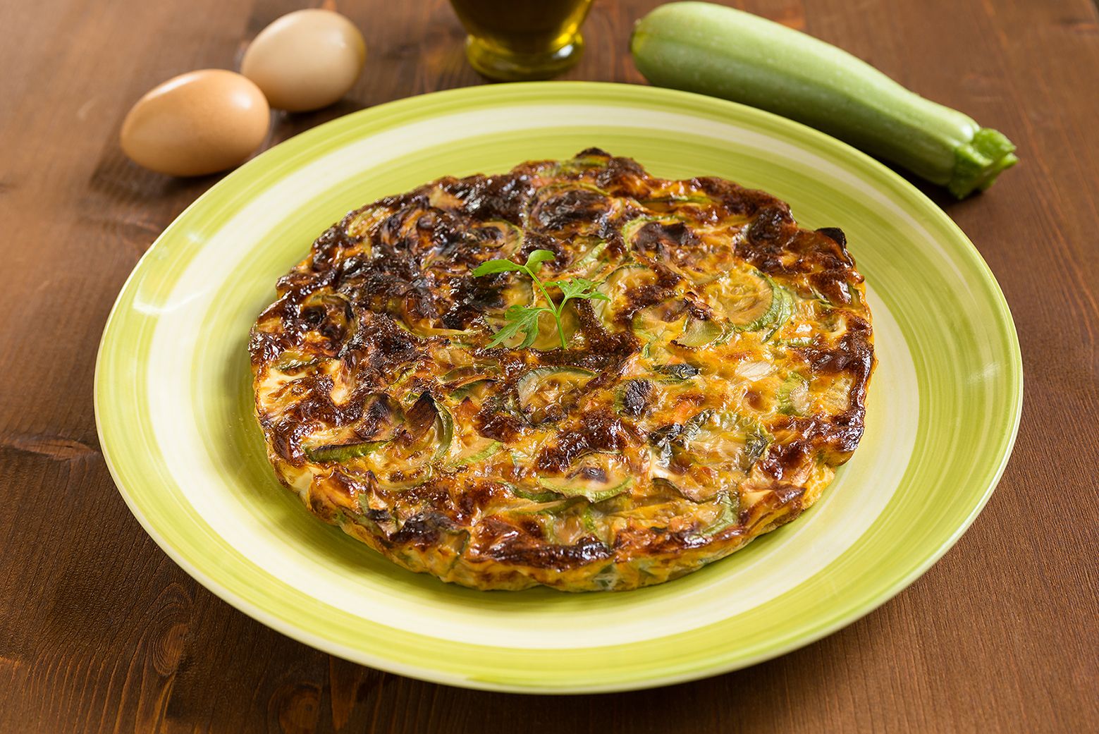 Zucchini omelette