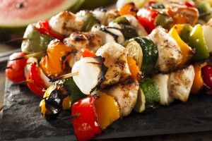 Chicken shish kabobs