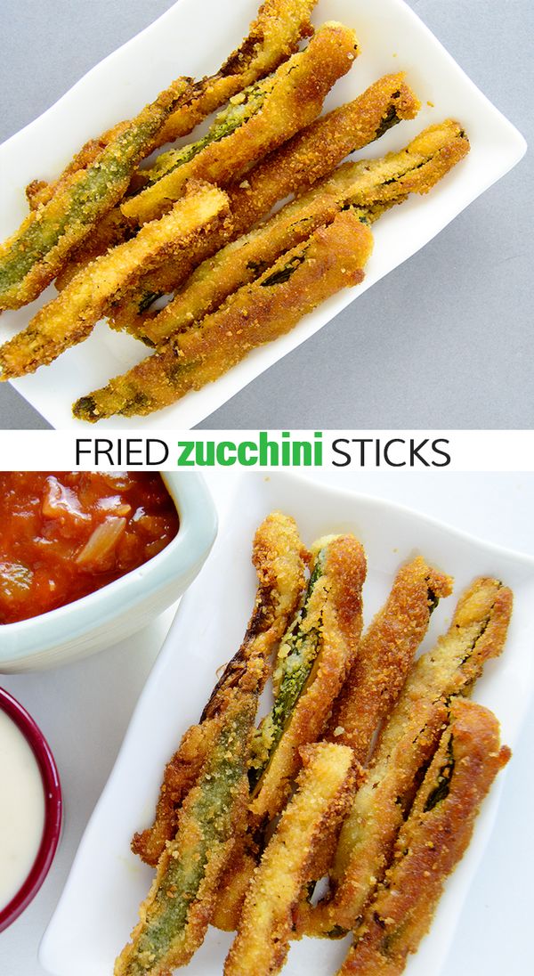 Fried zucchini sticks